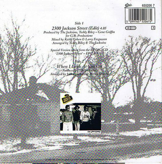 The Jacksons : 2300 Jackson Street (7", Single)