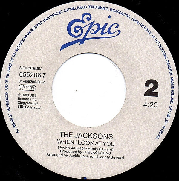 The Jacksons : 2300 Jackson Street (7", Single)