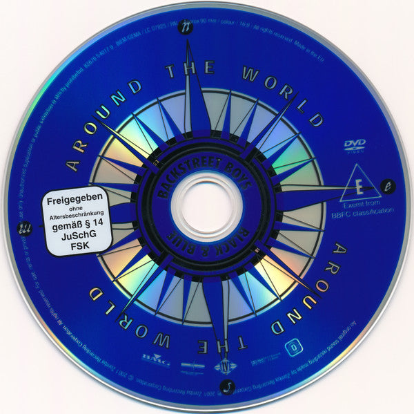 Backstreet Boys : Around The World (DVD-V, PAL, 16:)