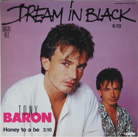 Tony Baron : Dream In Black (12", Maxi)