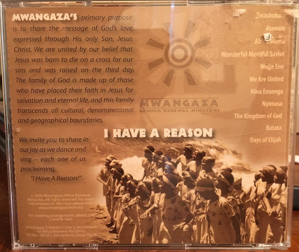 Mwangaza : I Have A Reason (CD, Album)