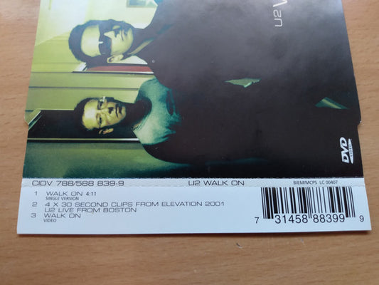 U2 : Walk On (DVD-V, Single, PAL)