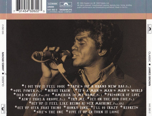 James Brown : Classic James Brown (CD, Comp)