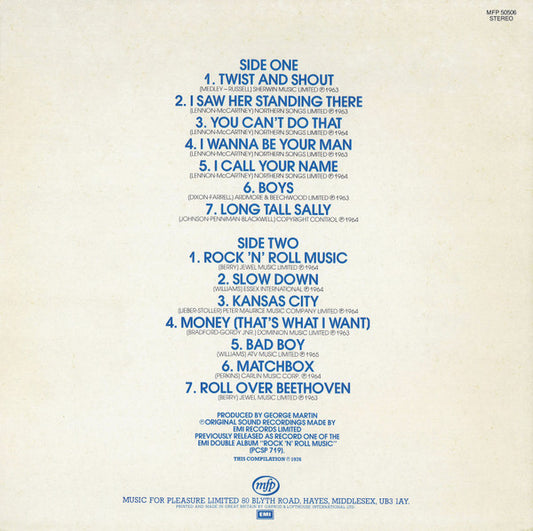 The Beatles : Rock 'N' Roll Music Vol. 1 (LP, Comp)