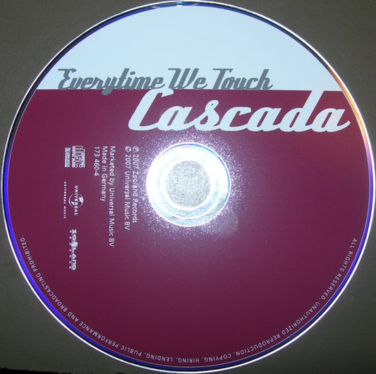 Cascada : Everytime We Touch (CD, Album)