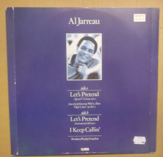 Al Jarreau : Let's Pretend / I Keep Callin' (12")