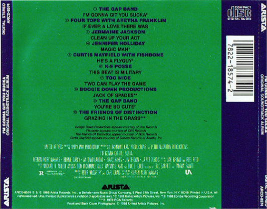Various : I'm Gonna Git You Sucka (Original Soundtrack Album) (CD, Comp)