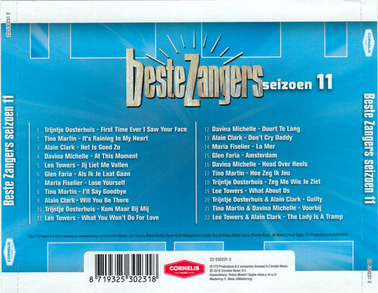 Beste Zangers : Beste Zangers Seizoen 11 (CD, Album)