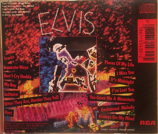 Elvis Presley : Always On My Mind (CD, Comp, RP, JVC)