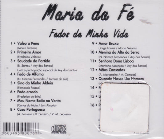 Maria Da Fé : Fados Da Minha Vida (CD, Comp)