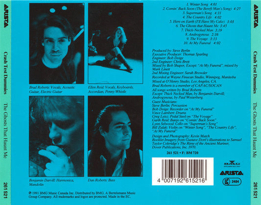 Crash Test Dummies : The Ghosts That Haunt Me (CD, Album, RE)