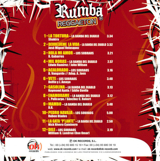 La Banda Del Diablo / Los Sobraos : Rumba Reggaeton (CD, Album)