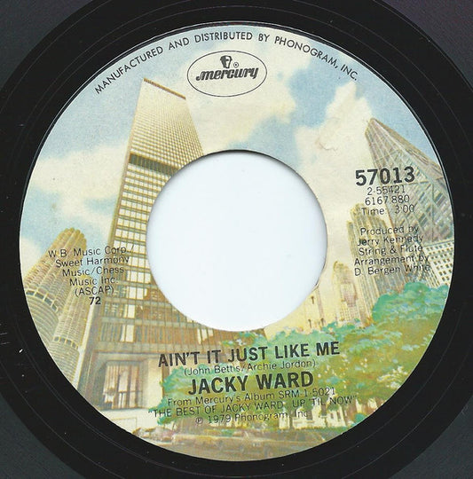 Jacky Ward : I'd Do Anything For You (7", Single)
