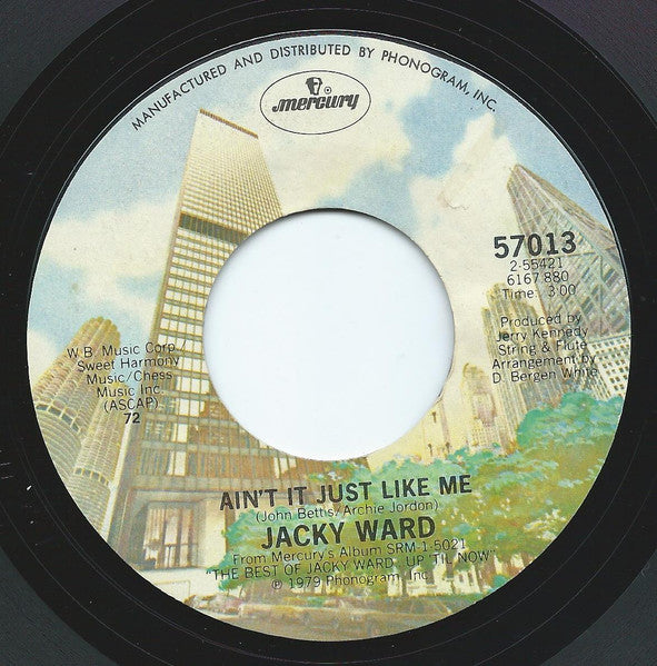 Jacky Ward : I'd Do Anything For You (7", Single)