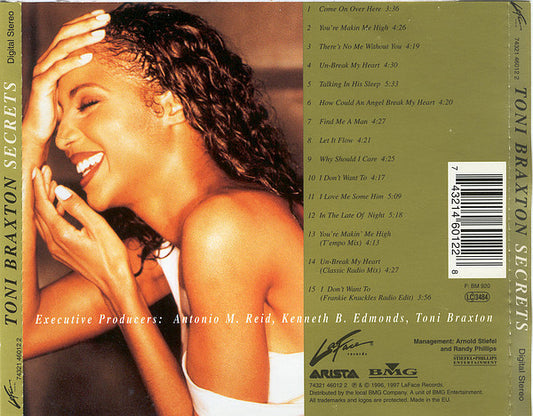 Toni Braxton : Secrets (CD, Album, RE, S/Edition, Spe)