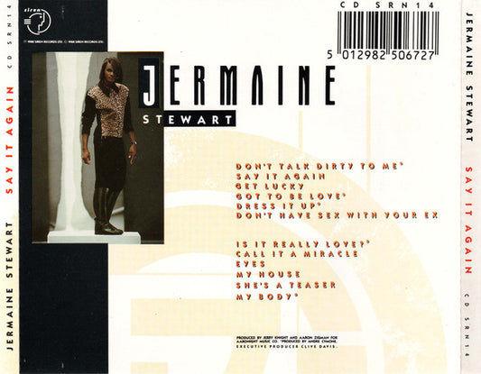Jermaine Stewart : Say It Again (CD, Album)