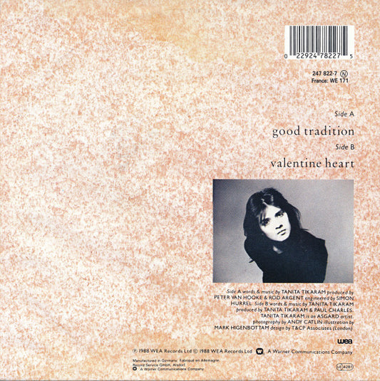 Tanita Tikaram : Good Tradition (7", Single)