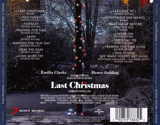 George Michael & Wham! : Last Christmas (The Original Motion Picture Soundtrack) (CD, Comp)