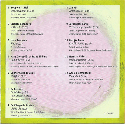 Various : Ratjetoe - Cabaret Voor Cliniclowns (CD, Comp)