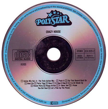 Various : Crazy House (CD, Comp, P/Mixed)