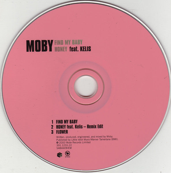 Moby / Moby Feat. Kelis : Find My Baby / Honey (CD, Maxi)