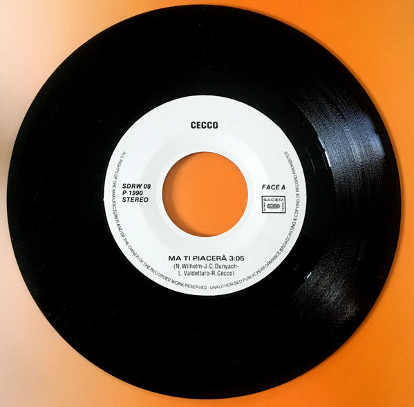 René Cecco : Ma Ti Piacera (7", Single)