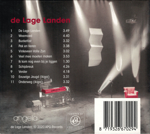 Angela Groothuizen : De Lage Landen (CD, Album)