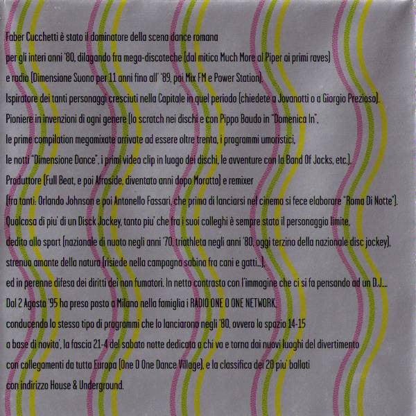 Faber Cucchetti : Underground People Vol.VII (CD, Mixed)