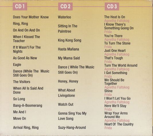 ABBA, Agnetha Fältskog, Frida : Waterloo (CD, Comp, RE + CD, Album, RE + CD, Comp, RE + Box,)