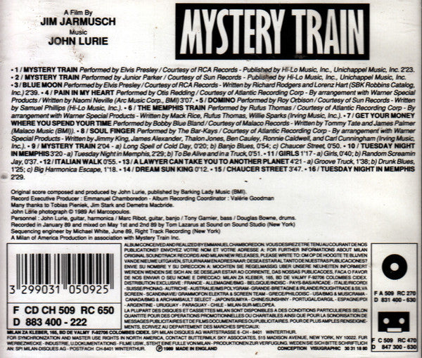 Various : Mystery Train - A Film By Jim Jarmusch (CD, Comp)