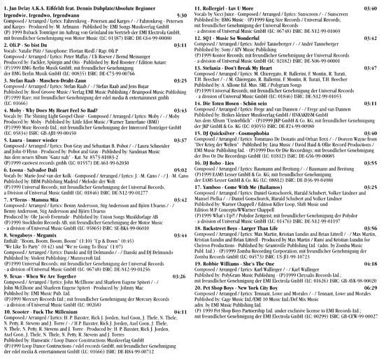 Various : Megahits 2000 Die Erste (2xCD, Comp)