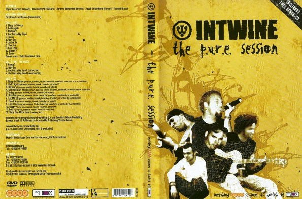 Intwine : The P.U.R.E. Session (DVD-V + CD, Album)