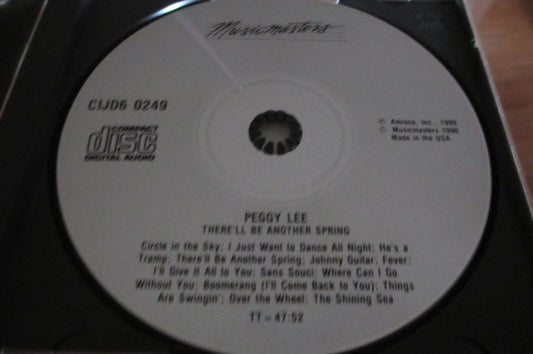 Peggy Lee : The Peggy Lee Songbook - There'll Be Another Spring (CD, Album)