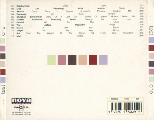Various : Test One (CD, Comp, Mixed)