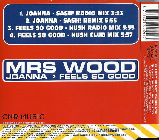 Mrs. Wood : Joanna > Feels So Good (CD, Maxi)