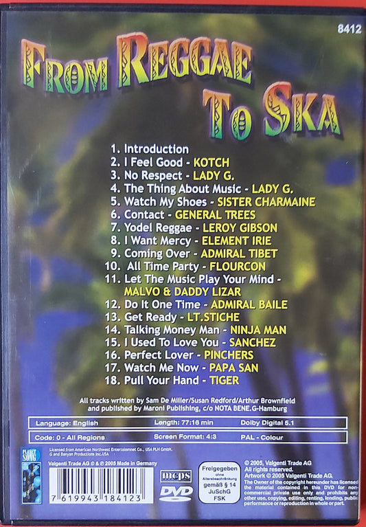 Various : From Reggae To Ska (DVD)