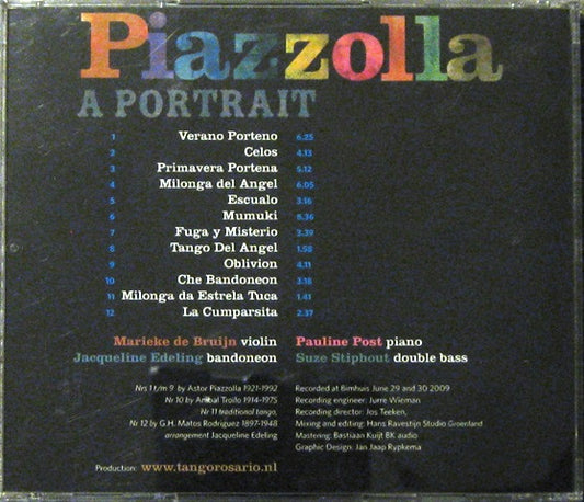 Tango Rosa Rio, Astor Piazzolla : Piazolla A Portrait (CD)