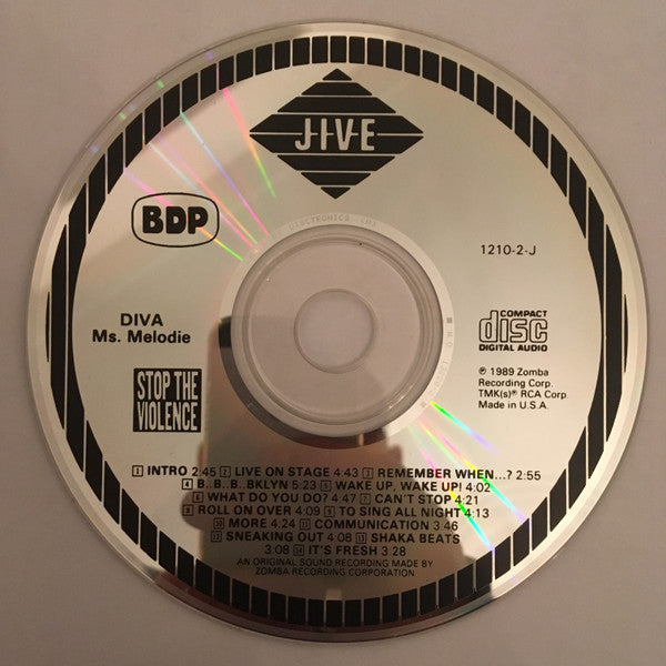 Ms. Melodie : Diva (CD, Album)