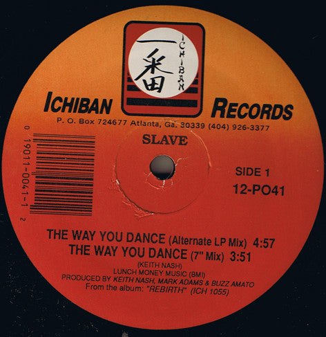 Slave : The Way You Dance (12")
