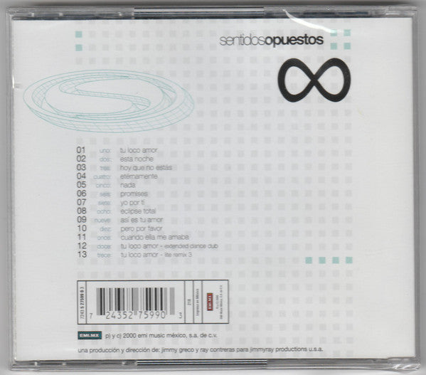 Sentidos Opuestos : Movimiento Perpetuo (CD, Album, Jew)