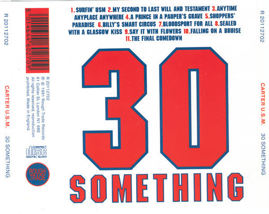 Carter The Unstoppable Sex Machine : 30 Something (CD, Album)