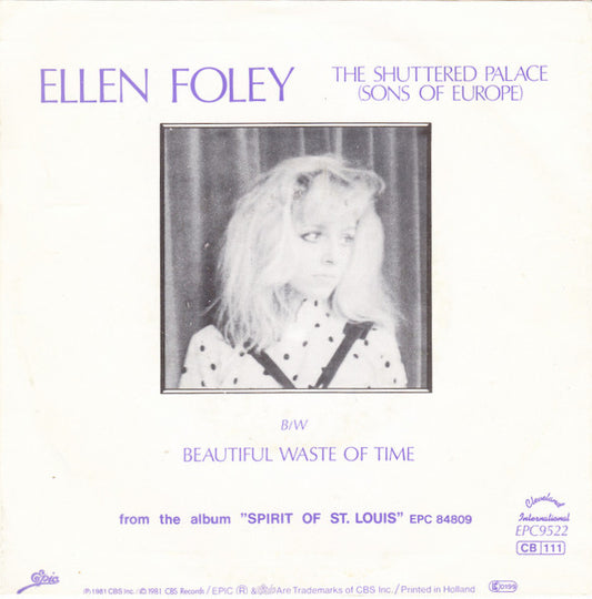 Ellen Foley : The Shuttered Palace (Sons Of Europe) (7", Single)