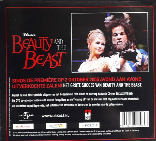 Originele Nederlandse Cast "Beauty and The Beast" : Beauty and The Beast - Het Originele Nederlandse Cast Album (CD, Album + DVD)