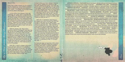 Benny Rodrigues : Big & Dirty Sounds By: Benny Rodrigues (2xCD, Comp, Mixed)