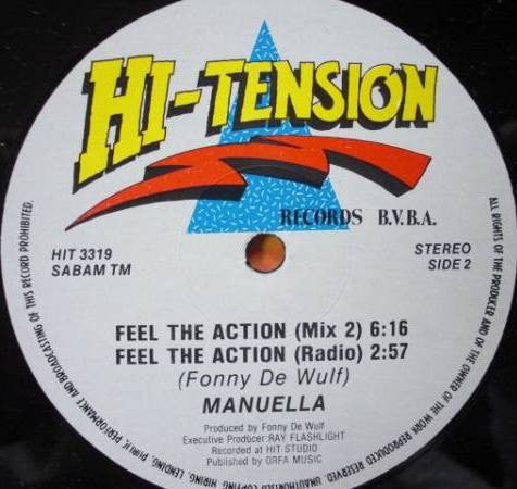 Manuela (3) : Feel The Action (12")