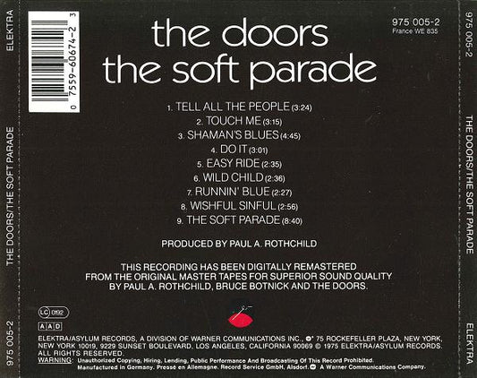 The Doors : The Soft Parade (CD, Album, RE, RM)