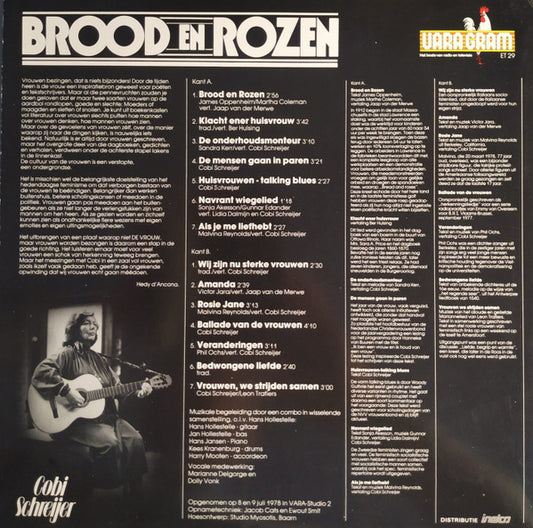 Cobi Schreijer : Brood En Rozen (LP, Album)