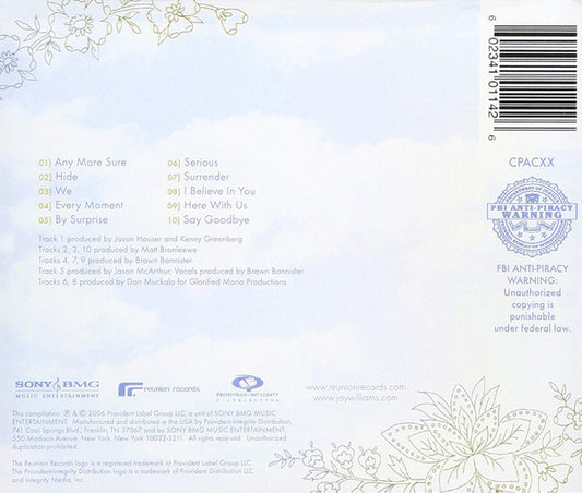 Joy Williams (2) : Every Moment: The Best Of Joy Williams (CD, Comp)