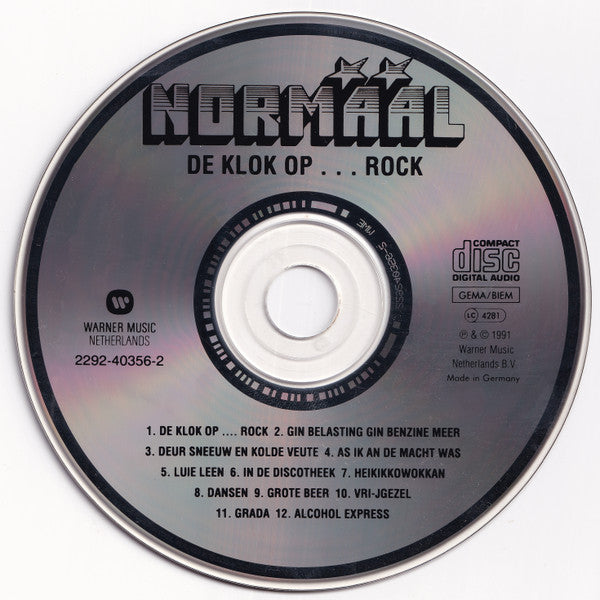 Normaal : De Klok Op ... Rock (CD, Album, RE)