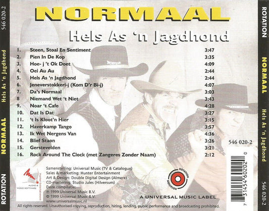 Normaal : Hels As 'n Jagdhond (CD, Comp)
